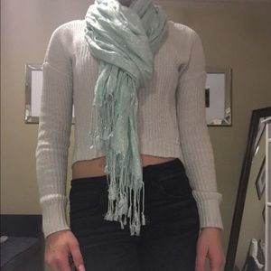 Light Blue Scarf