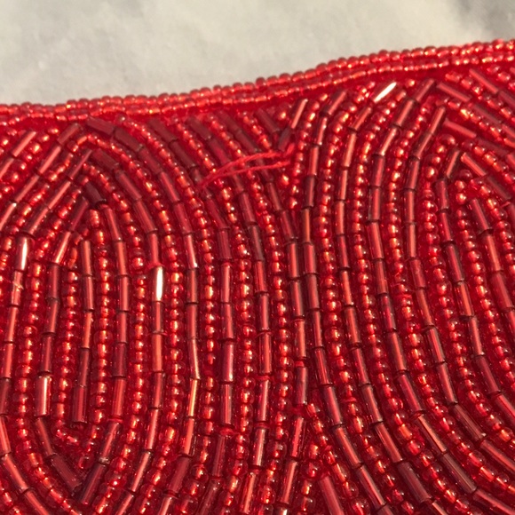NWT red beaded belt - Picture 5 of 7