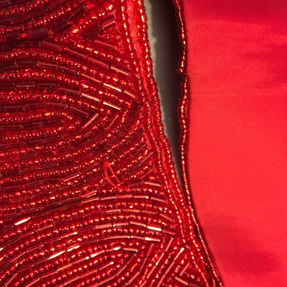 NWT red beaded belt - Picture 7 of 7