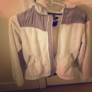 North face fleece with hood