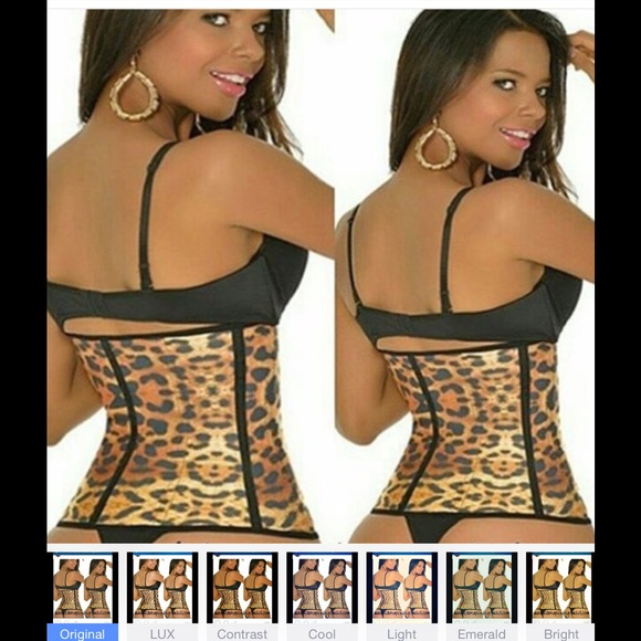 Women's latex waist trainers