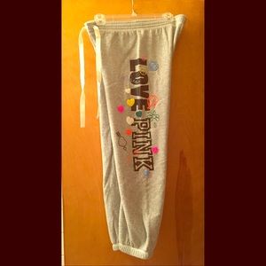 Victoria Secret Cropped Sweatpants