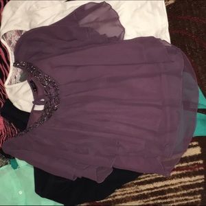 Rue 21 purple top size small