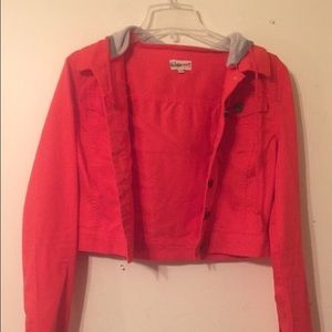 size large jacket with hood