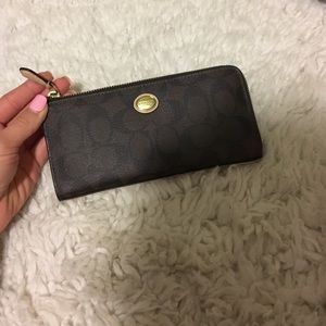 Brown Coach Wallet