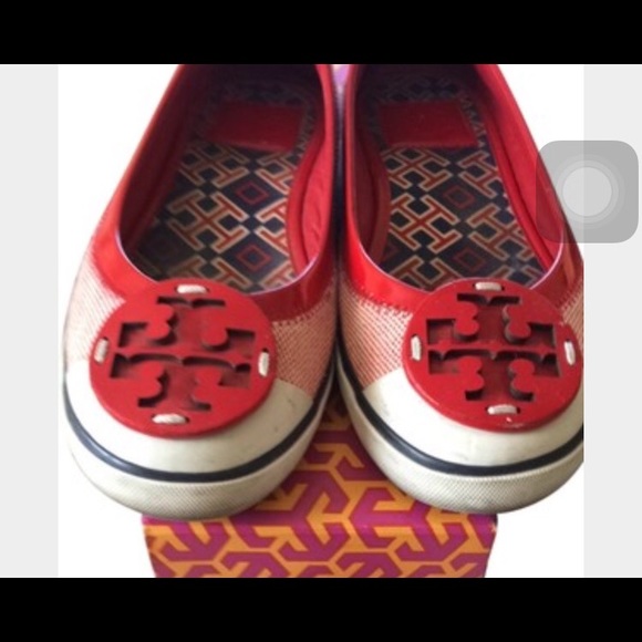 Tory burch Channing flats size 6.5