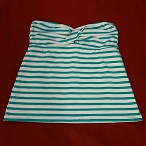 Strapless tankini top