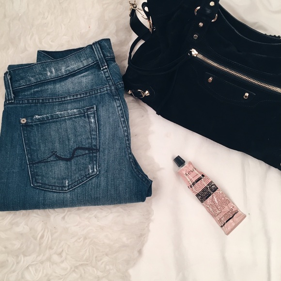 7 for all mankind straight legged jeans - Picture 2 of 4