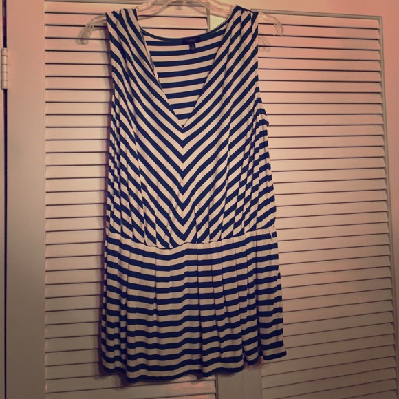 Talbots Striped Tank