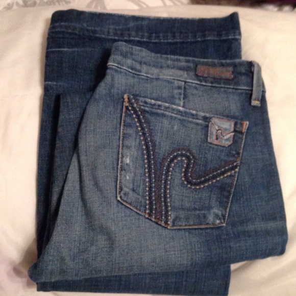 Citizens of humanity Fay #003 wide leg jeans - Picture 1 of 3