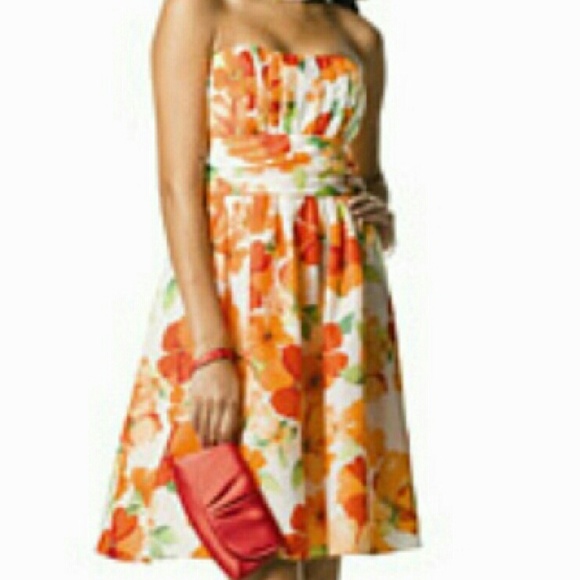 Floral cocktail dress