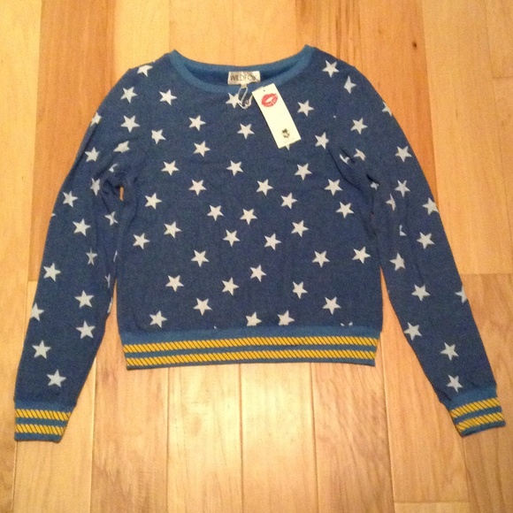 Wildfox Baggy Beach Jumper, Starry Sailor