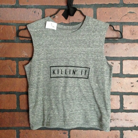 Brandy Melville Killin It tank top