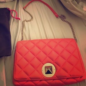 Coral Kate Spade purse