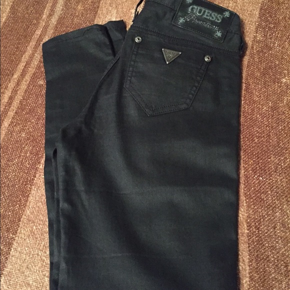 Black jeans by Guess