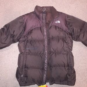 North face puffer coat
