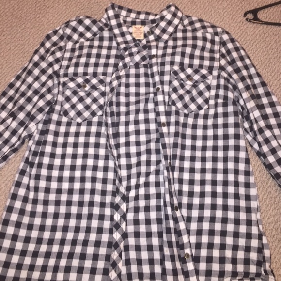 Black and white flannel