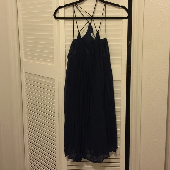 Urban outfitters dark blue dress