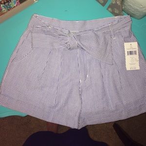 Lauren James Seersucker Shorts