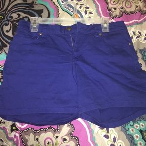 Royal blue Jessica Simpson shorts