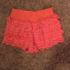 Corral elastic waist band shorts