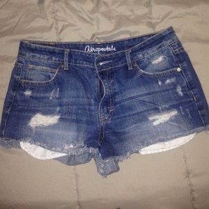 High waisted Aeropostale shorts.