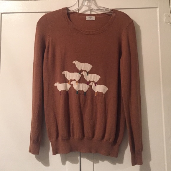 Madewell Sheep Print Sweater