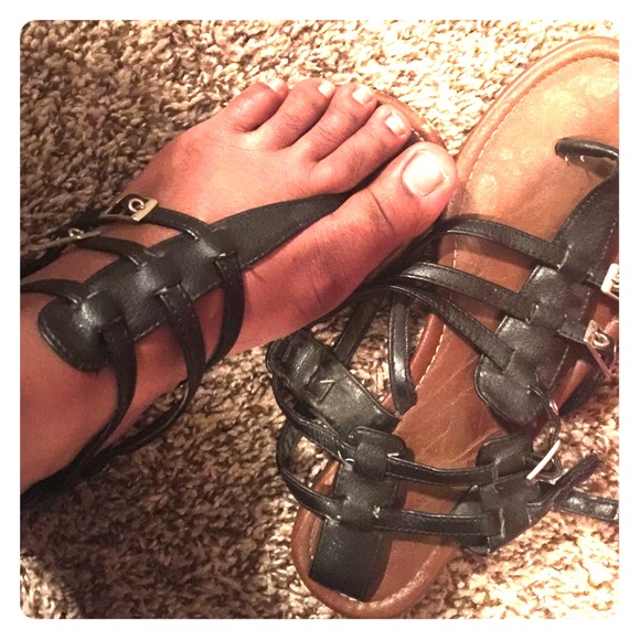 Black Sandals