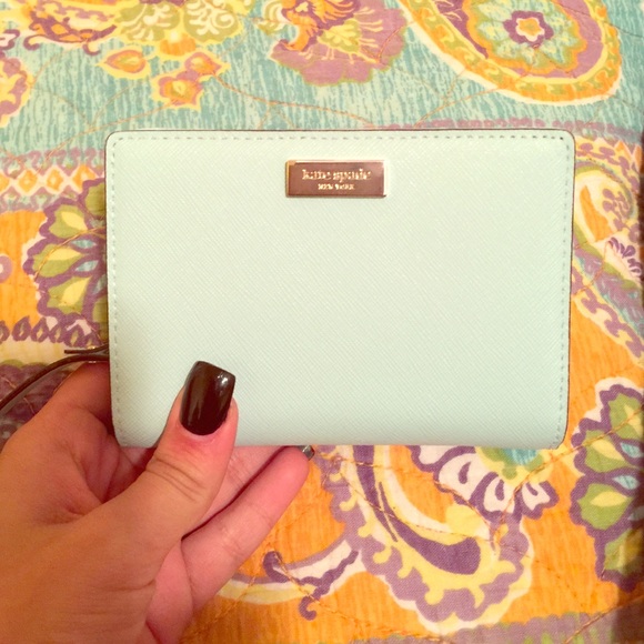 kate spade Other - Kate spade cara wallet in Grace Blue.