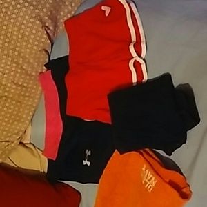 Girls Capri and shorts lot