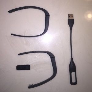 Black Fit Bit Flex full set