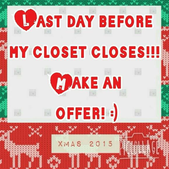 Closet clear out