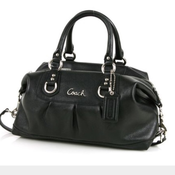 Coach Ashley signature leather purse/satchel