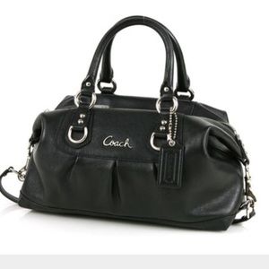 Coach Ashley signature leather purse/satchel