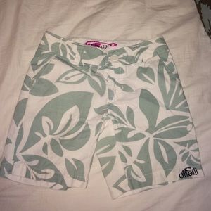 Girls O'neill board shorts size 8