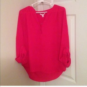 Beautiful & vibrant Candies blouse!! NEVER WORN!