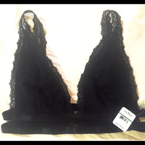 sexy Free People black bra