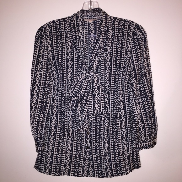 Tory patterned top