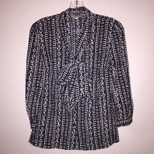 Tory patterned top