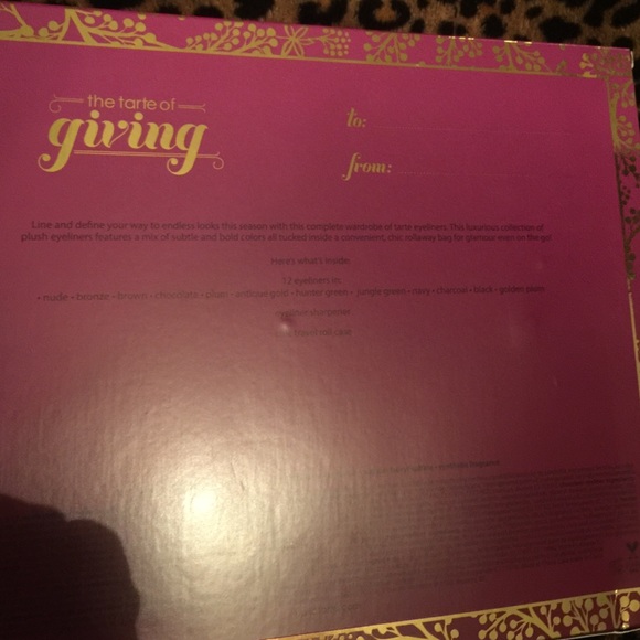 HOLIDAY set 2014 Tarte high-performance - Picture 3 of 4