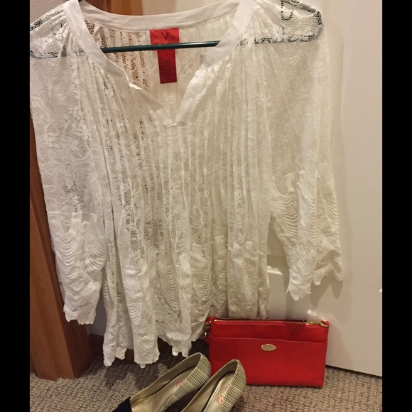 White Lace Top