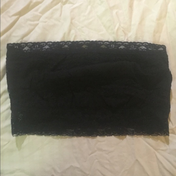 Black Free People bandeau bra