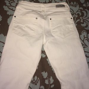 While Justice Premium jeans size 8 girls