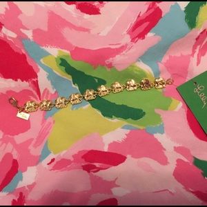 NWT Lilly Pulitzer Tusk in Sun Gold Bracelet