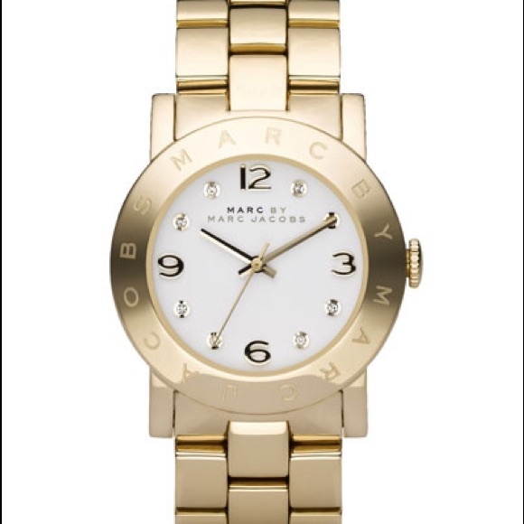 Marc Jacobs gold watch