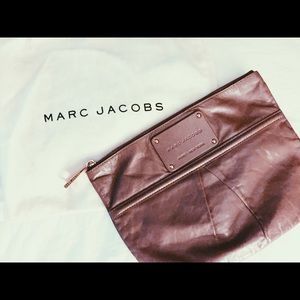 Marc Jacobs leather clutch purse