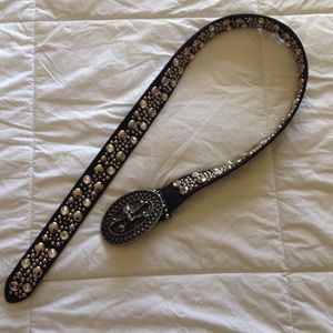 Skull Studded Belt