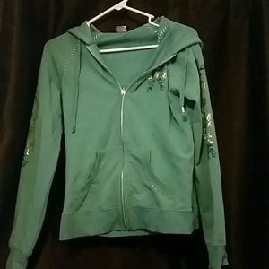 BCBGMAXAZRIA Zip Up Hoodie/Jacket