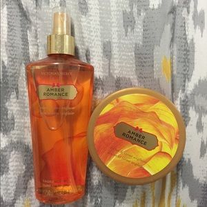 Amber romance mist & body butter bundle
