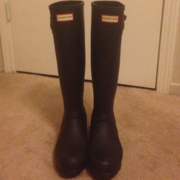 Pair of black hunter boots. Worn just 3 times.